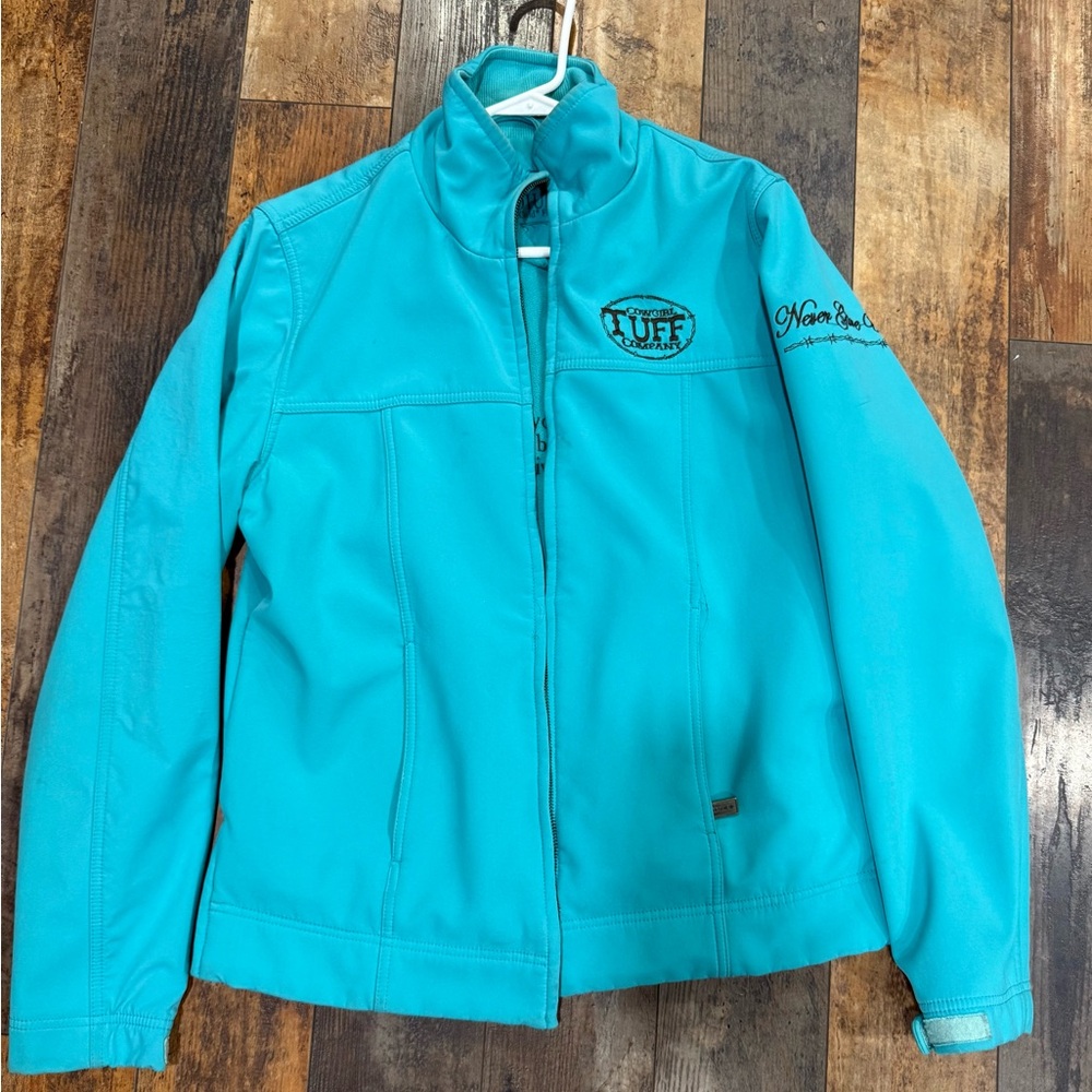 Cowgirl Tuff Aqua Jacket